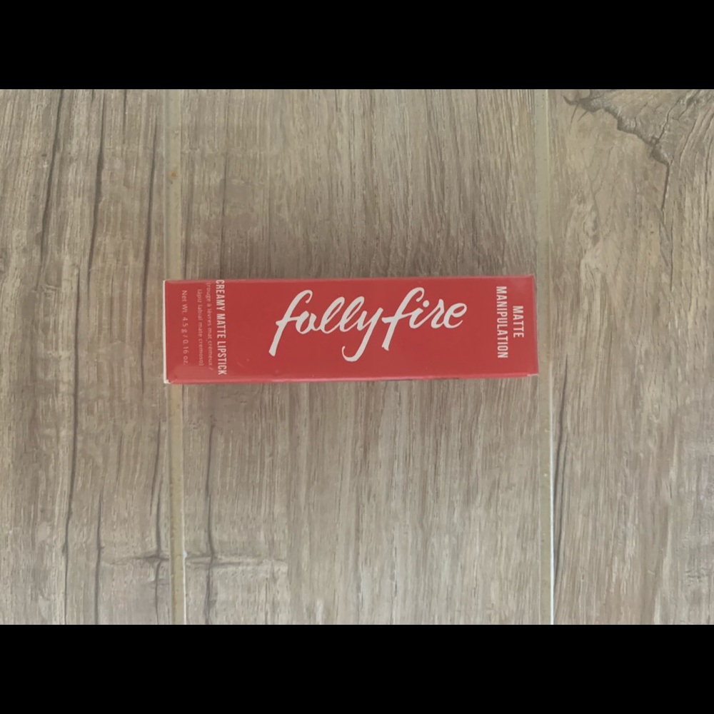 Folly Fire Creamy Matte Lipstick